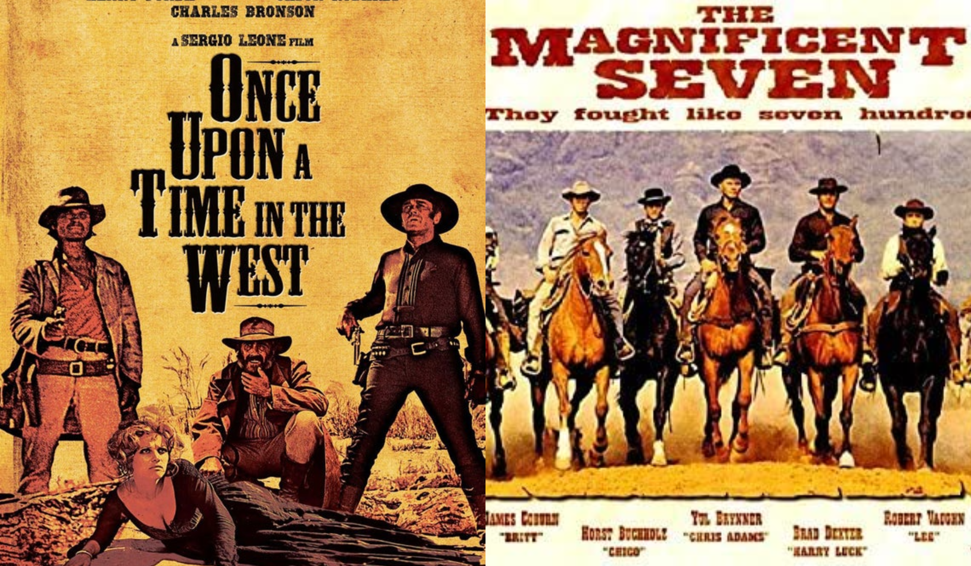 Once Upon A Time In The West and The Magnificent Seven